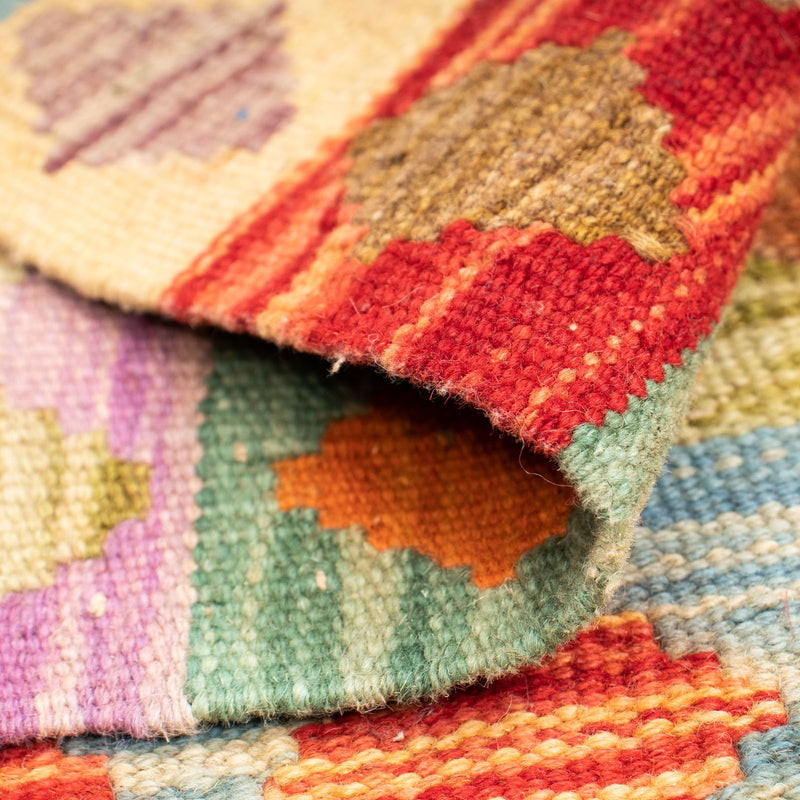 Tappeto Kelim - Splash - 125 x 80 cm - multicolore