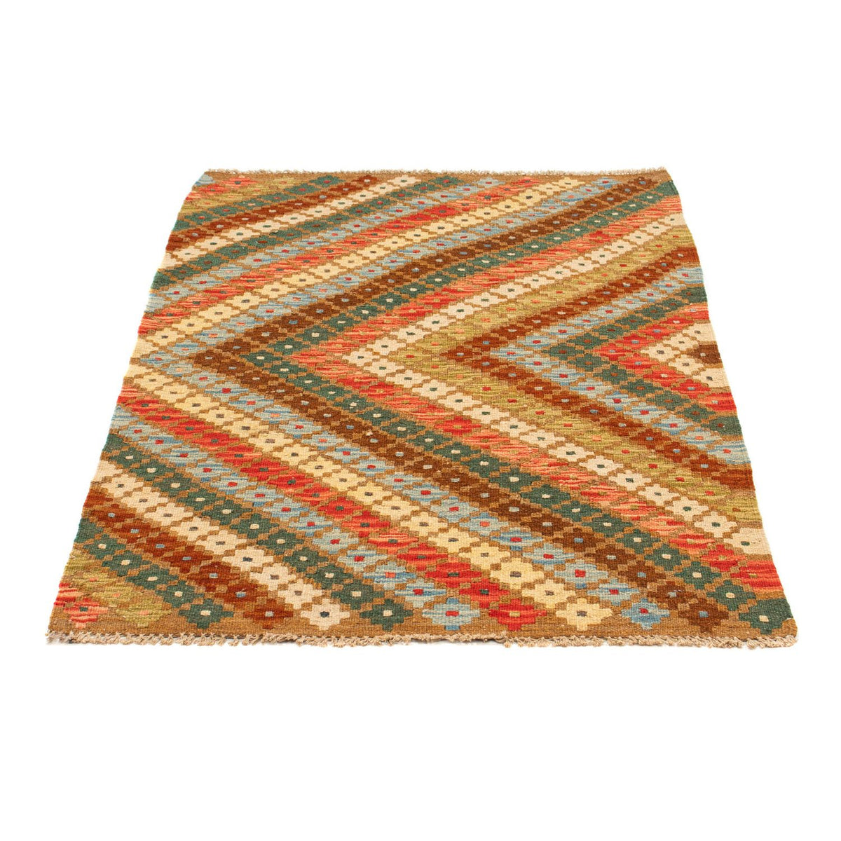 Tappeto Kelim - Splash - 125 x 80 cm - multicolore