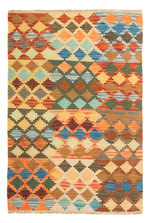 Tappeto Kelim - Splash - 125 x 80 cm - multicolore