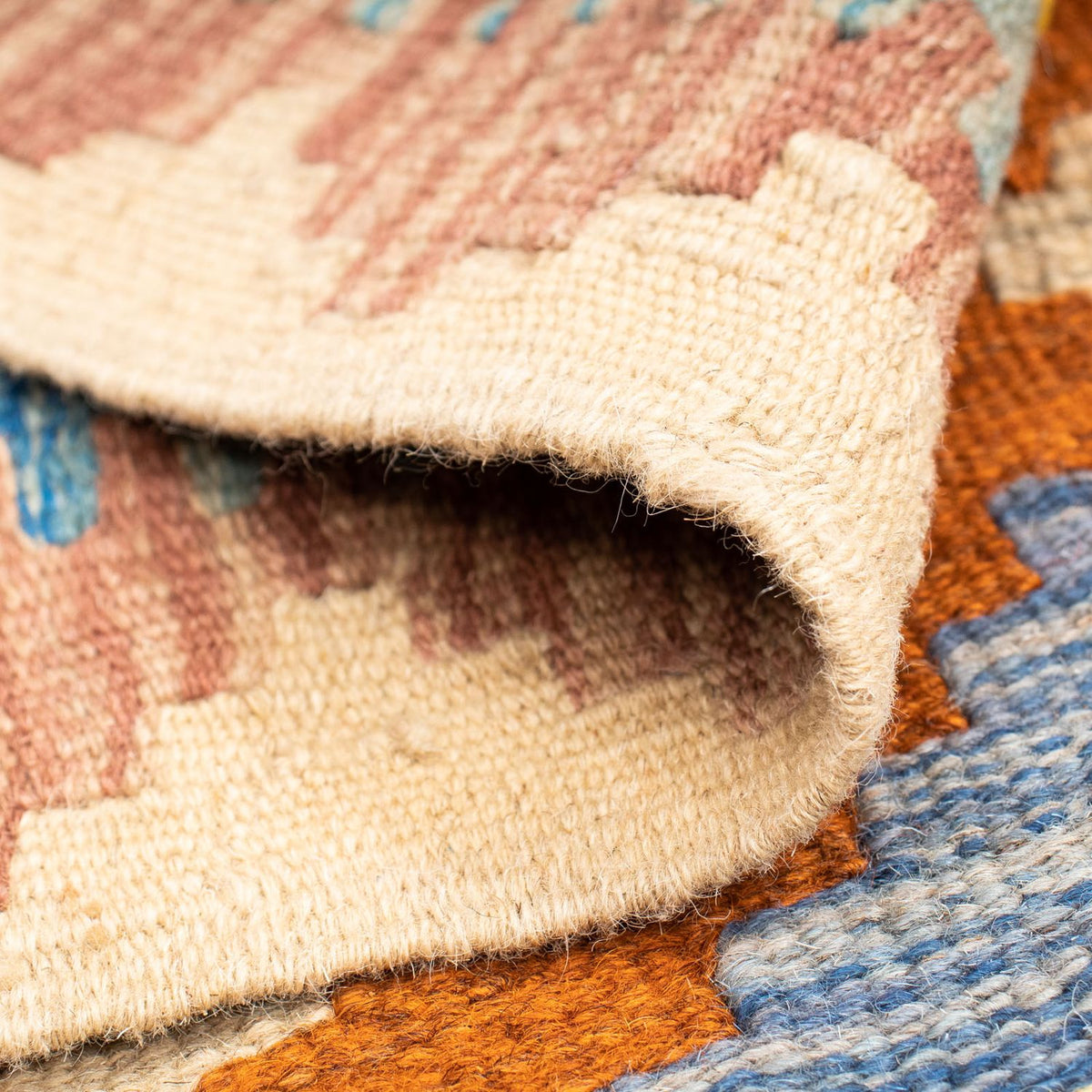 Tappeto Kelim - Splash - 125 x 80 cm - multicolore