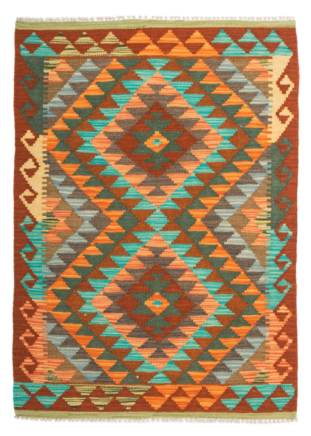 Tappeto Kelim - Splash - 125 x 80 cm - multicolore