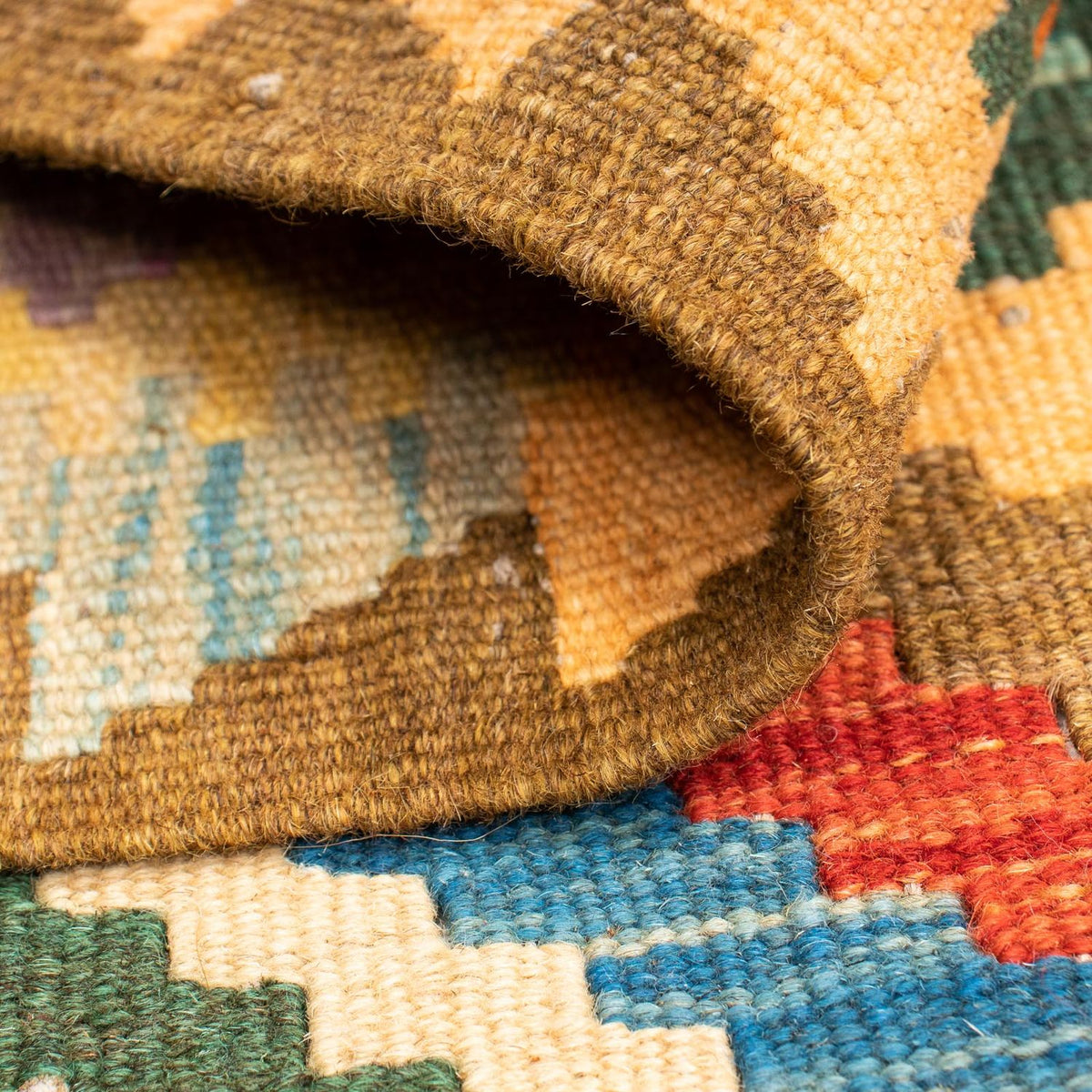 Tappeto Kelim - Splash - 125 x 80 cm - multicolore