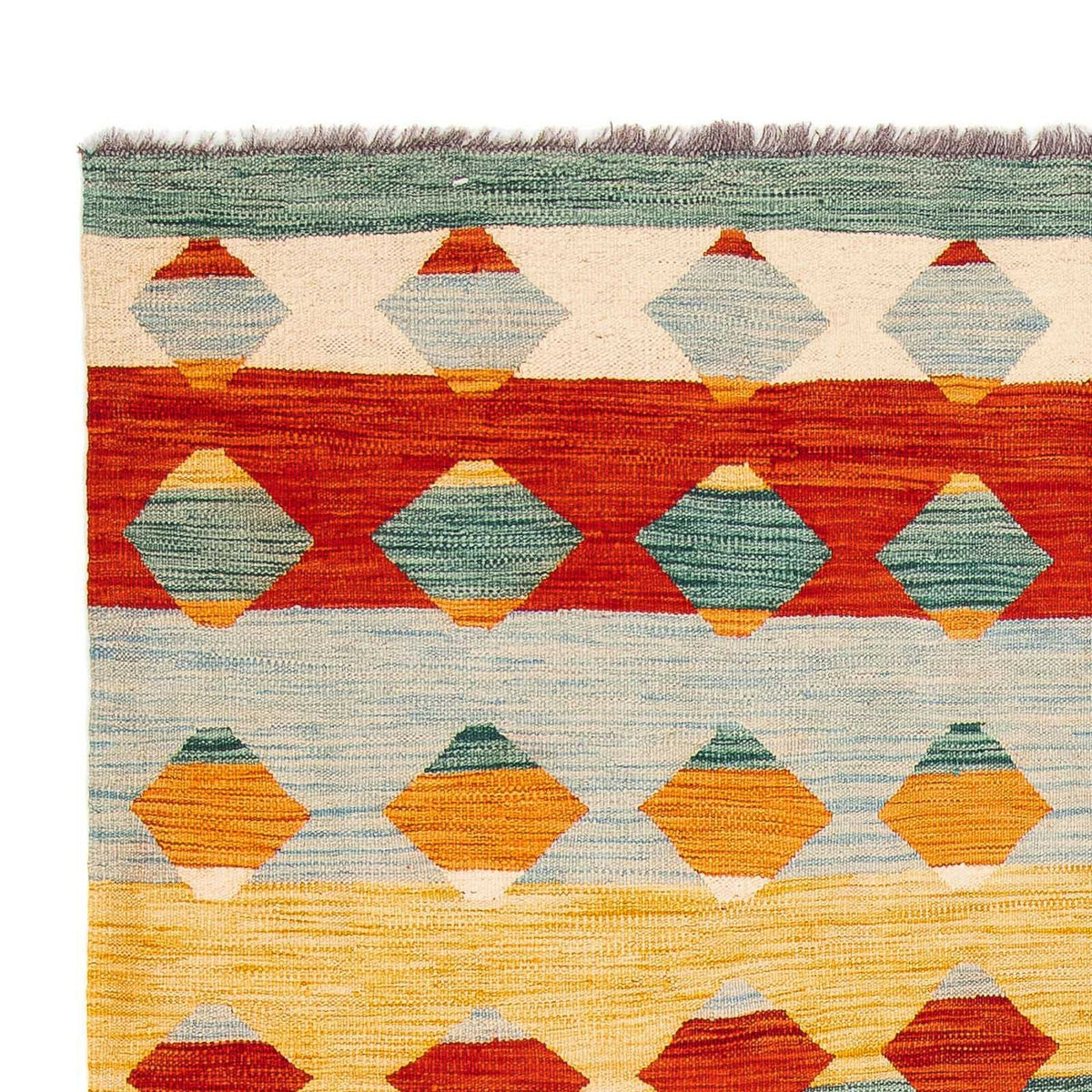 Tappeto Kelim - Splash - 244 x 170 cm - multicolore