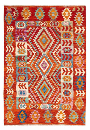 Tappeto Kelim - Splash - 236 x 170 cm - multicolore