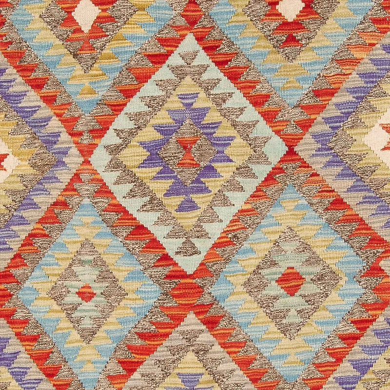 Tappeto Kelim - Splash - 205 x 156 cm - multicolore