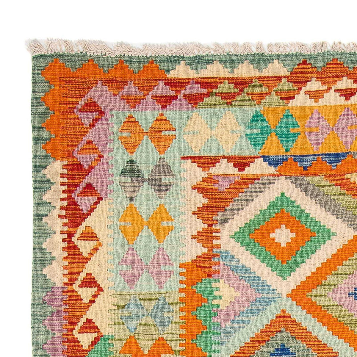 Tappeto Kelim - Splash - 250 x 169 cm - multicolore