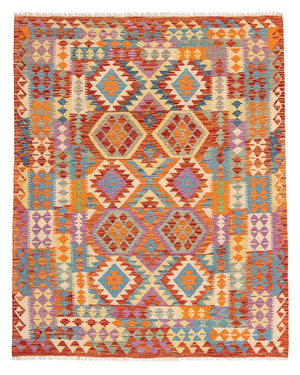 Tappeto Kelim - Splash - 195 x 155 cm - multicolore