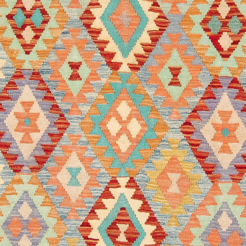Tappeto Kelim - Splash - 193 x 158 cm - multicolore