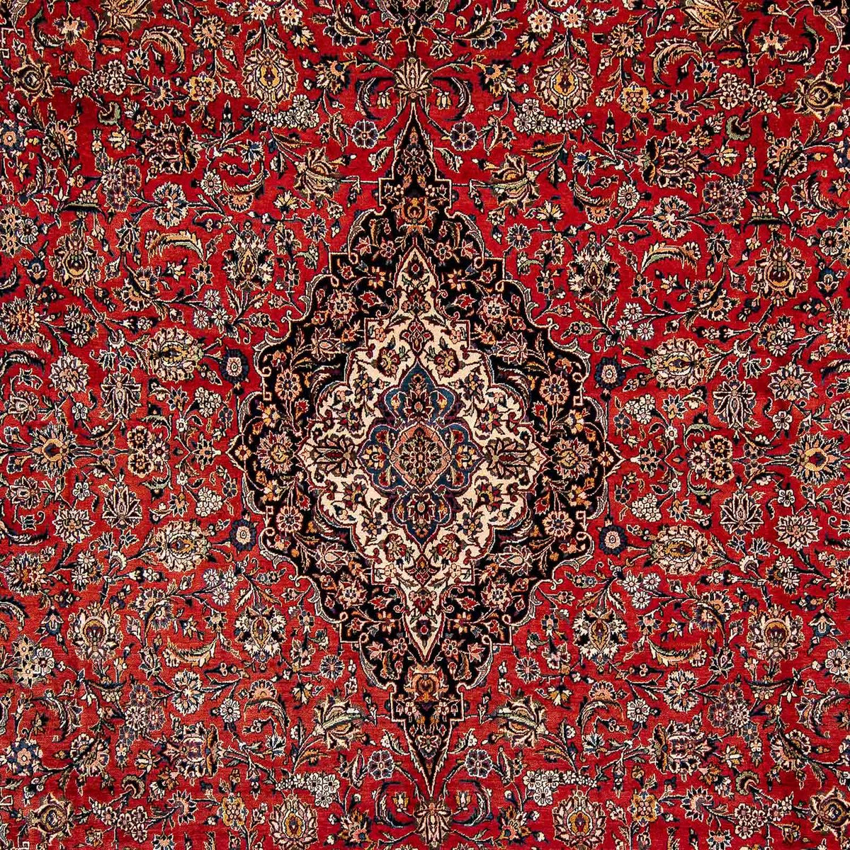Tappeto Persero - Keshan - 445 x 330 cm - rosso