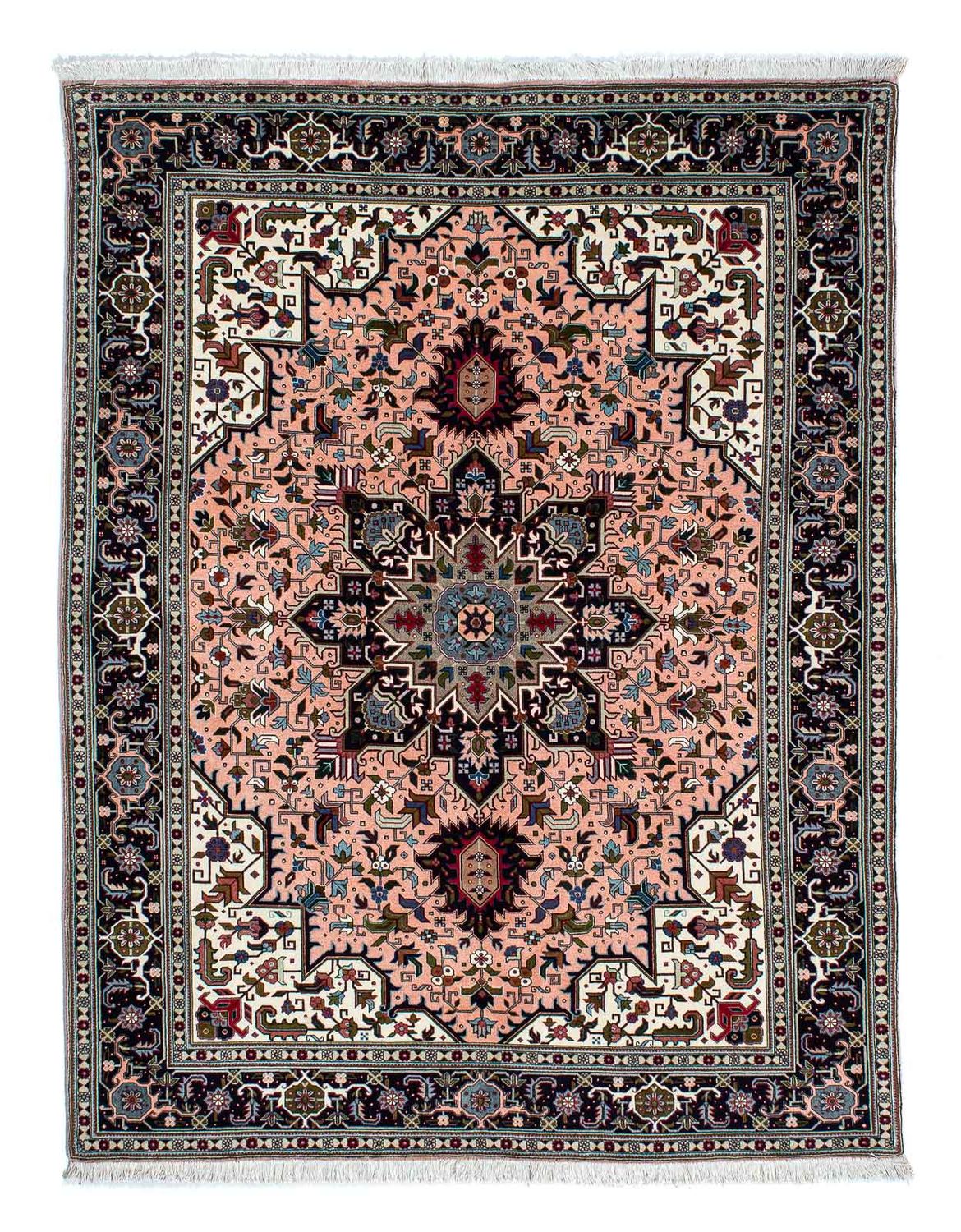 Tappeto Persero - Tabriz - Premio - 202 x 147 cm - rosso chiaro