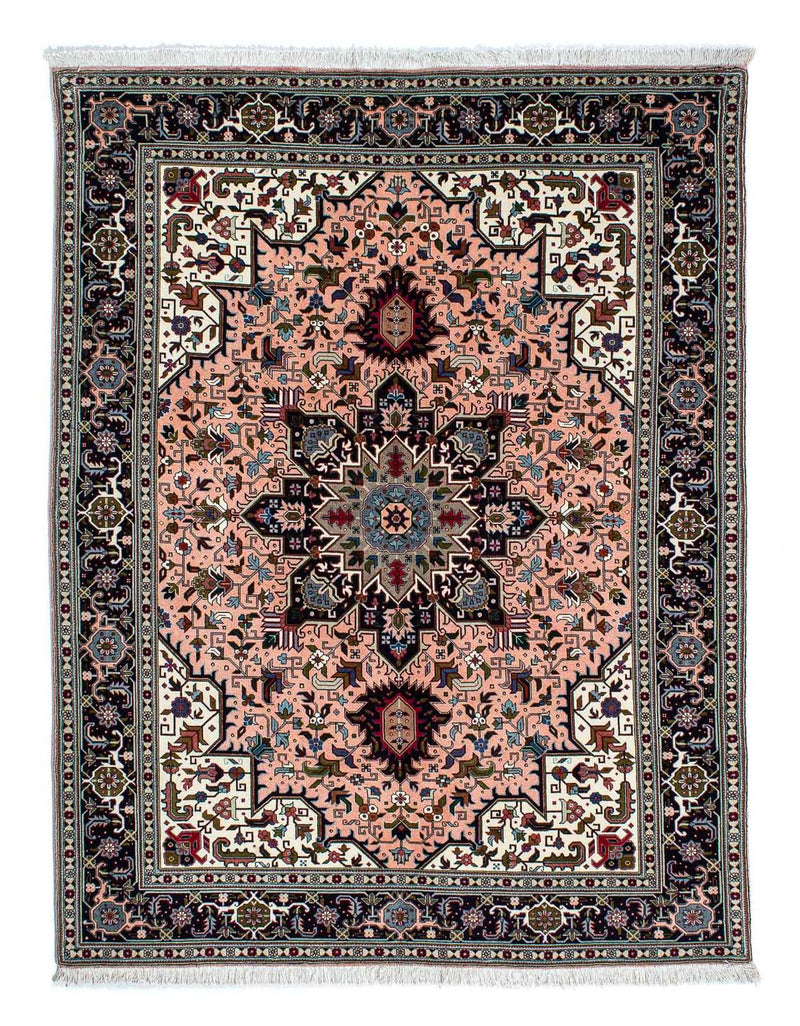 Tappeto Persero - Tabriz - Premio - 202 x 147 cm - rosso chiaro