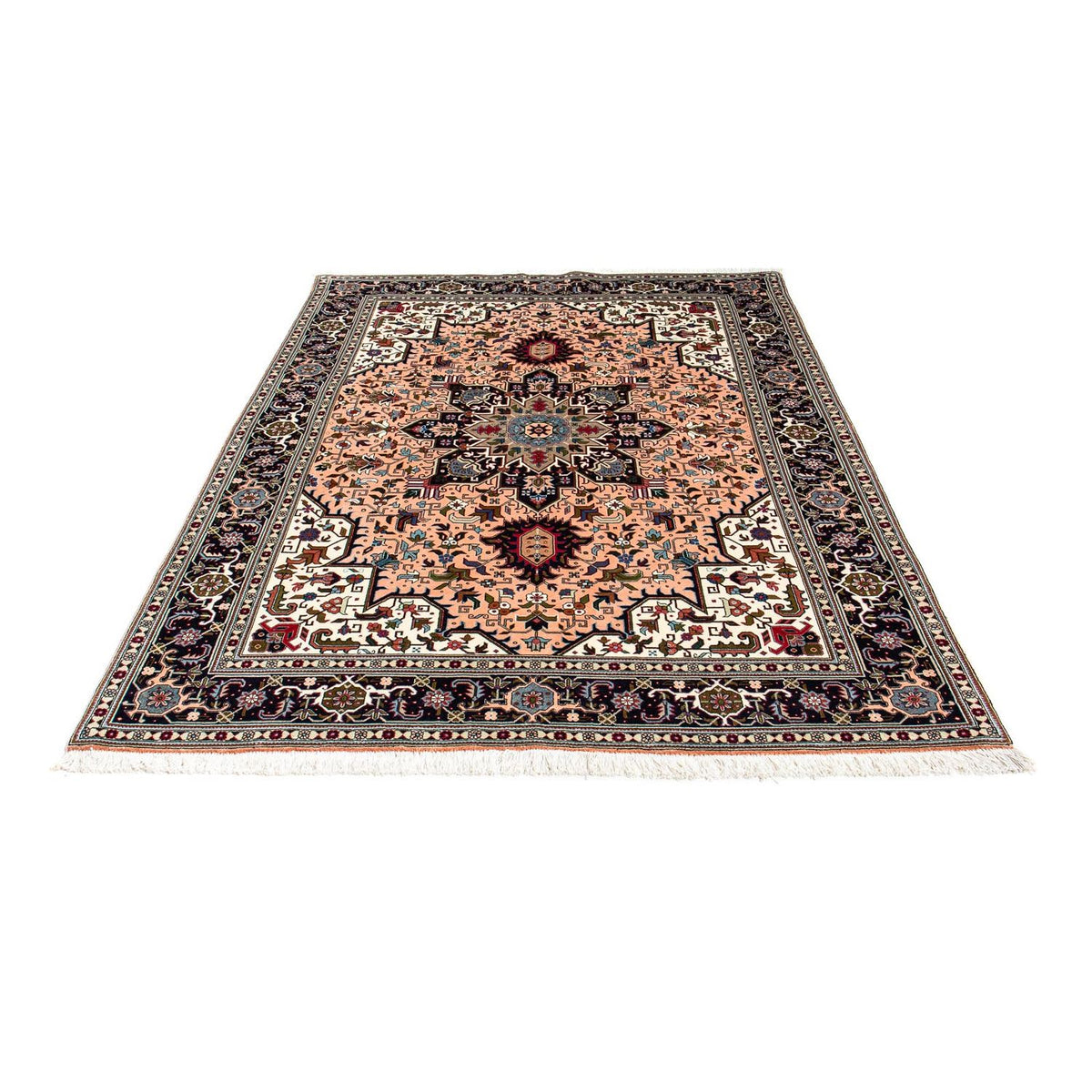 Tappeto Persero - Tabriz - Premio - 202 x 147 cm - rosso chiaro