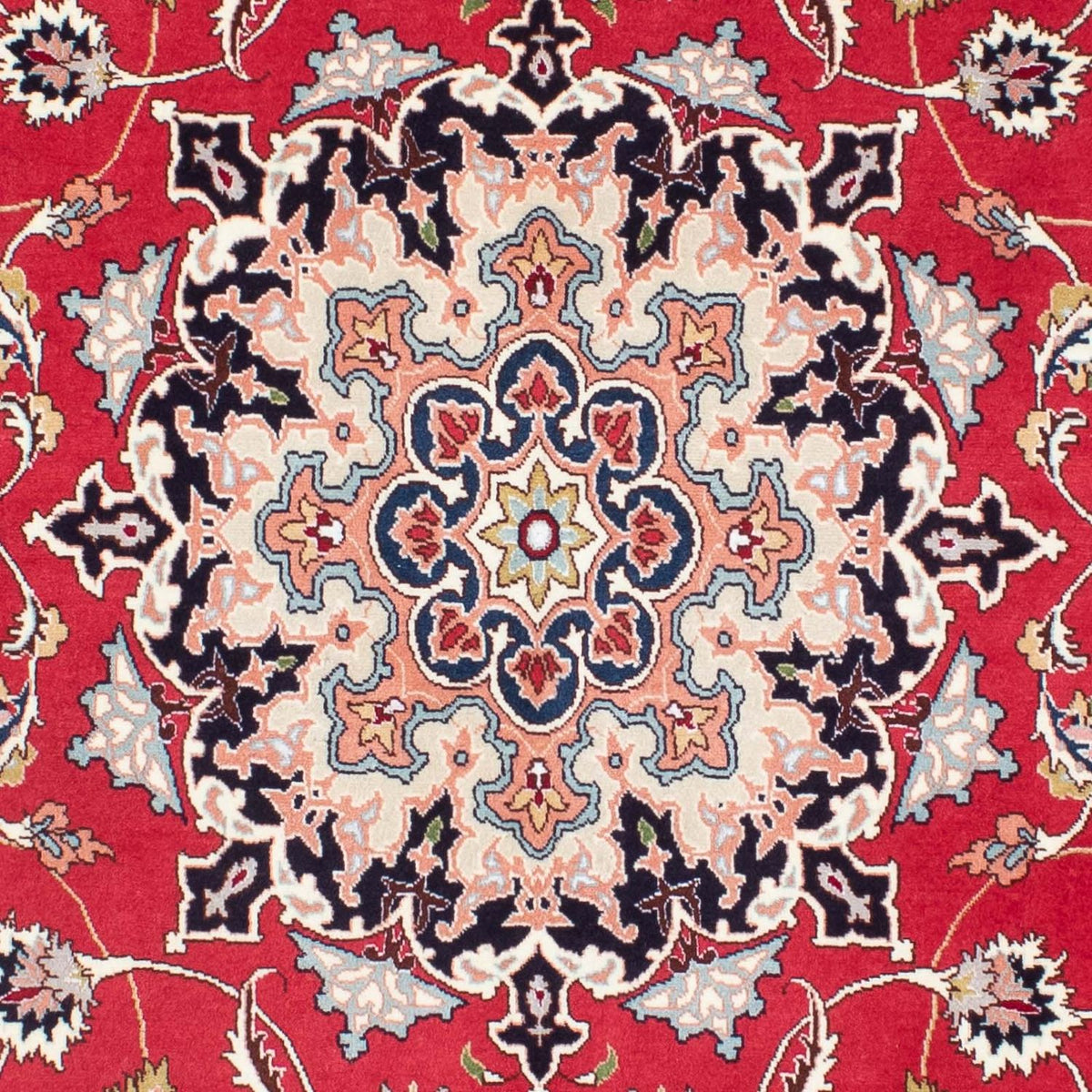 Tappeto Persero - Tabriz - 201 x 151 cm - rosso