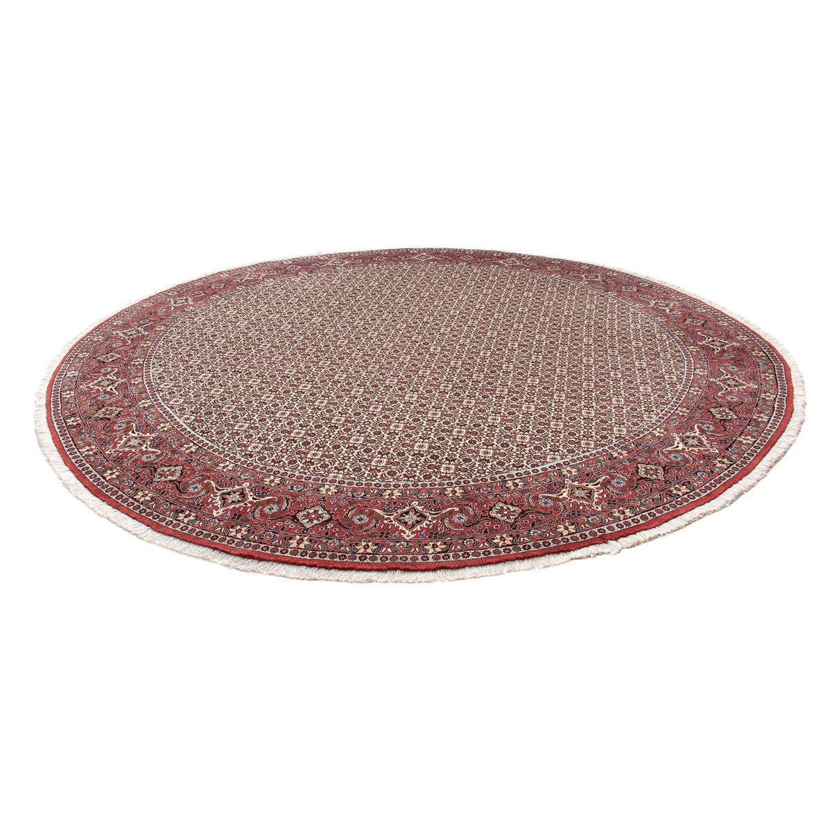 Tappeto Persero - Bidjar rotondo  - 305 x 305 cm - rosso