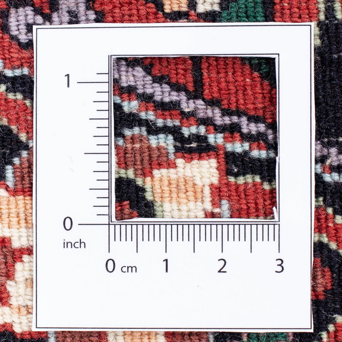 Tappeto Persero - Bidjar rotondo  - 305 x 305 cm - rosso