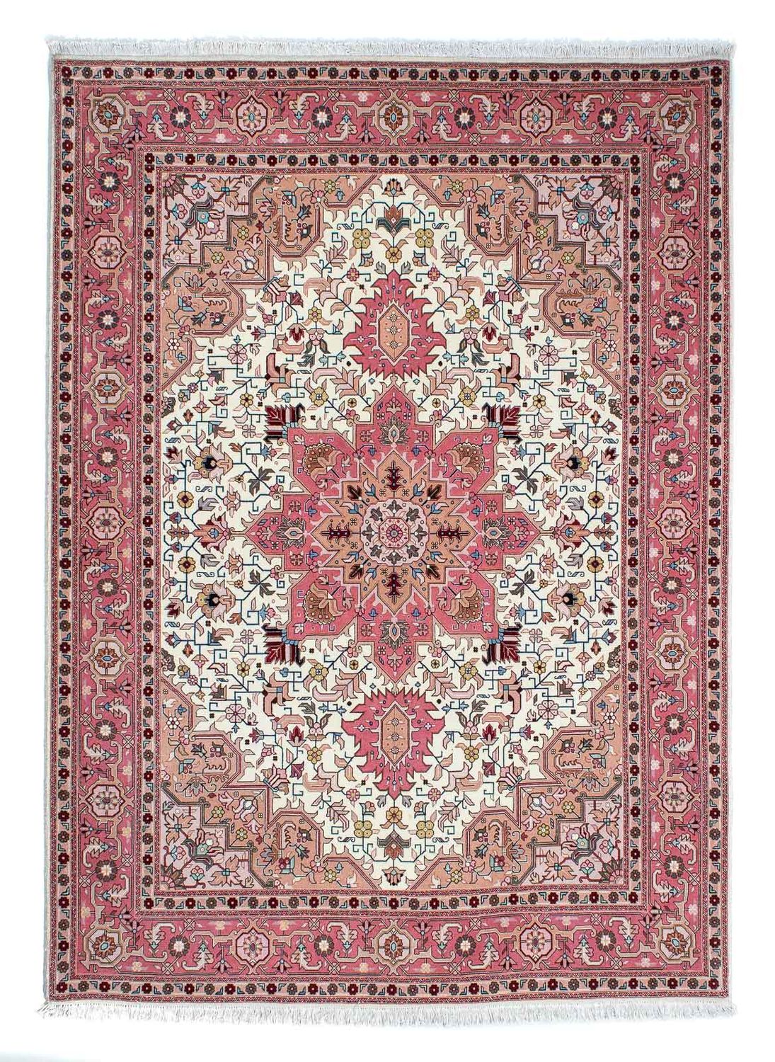 Tappeto Persero - Tabriz - Premio - 213 x 152 cm - beige