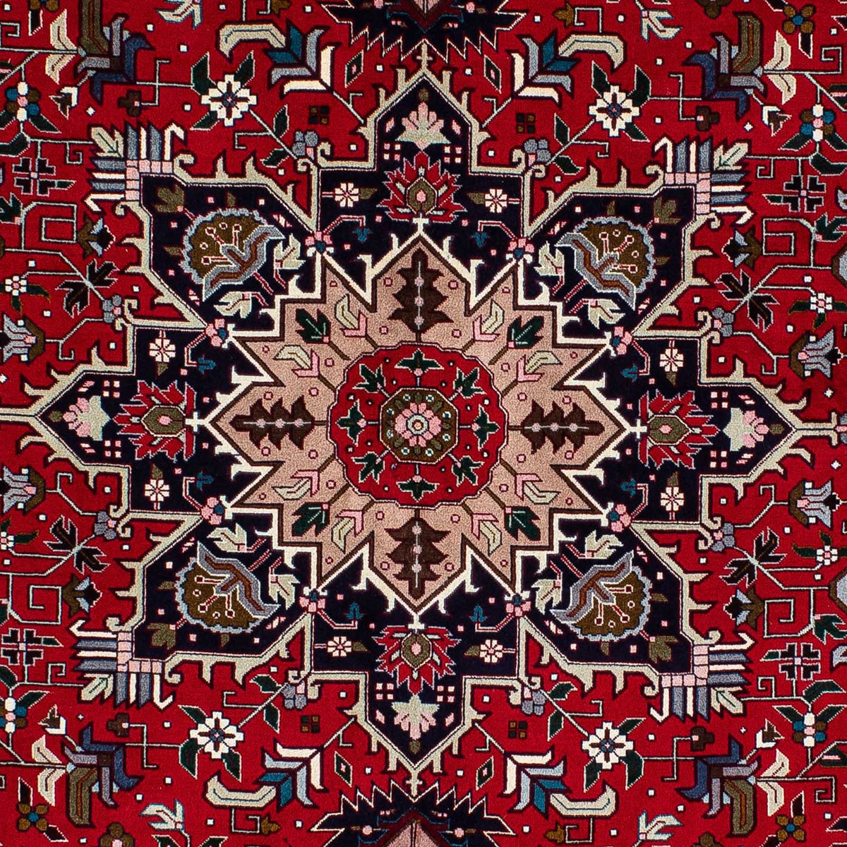 Tappeto Persero - Tabriz - Reale - 200 x 153 cm - rosso