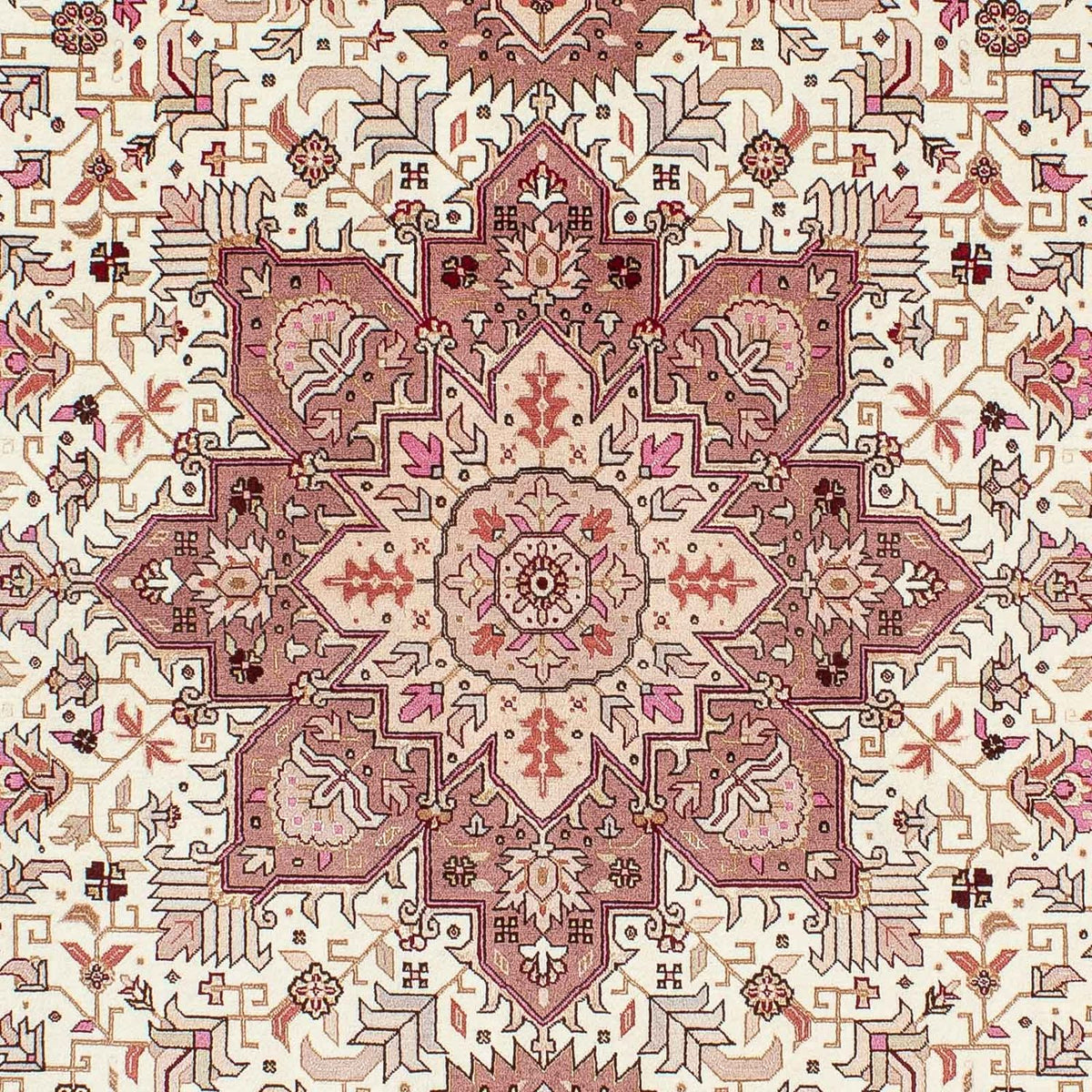 Tappeto Persero - Tabriz - Reale - 207 x 149 cm - beige