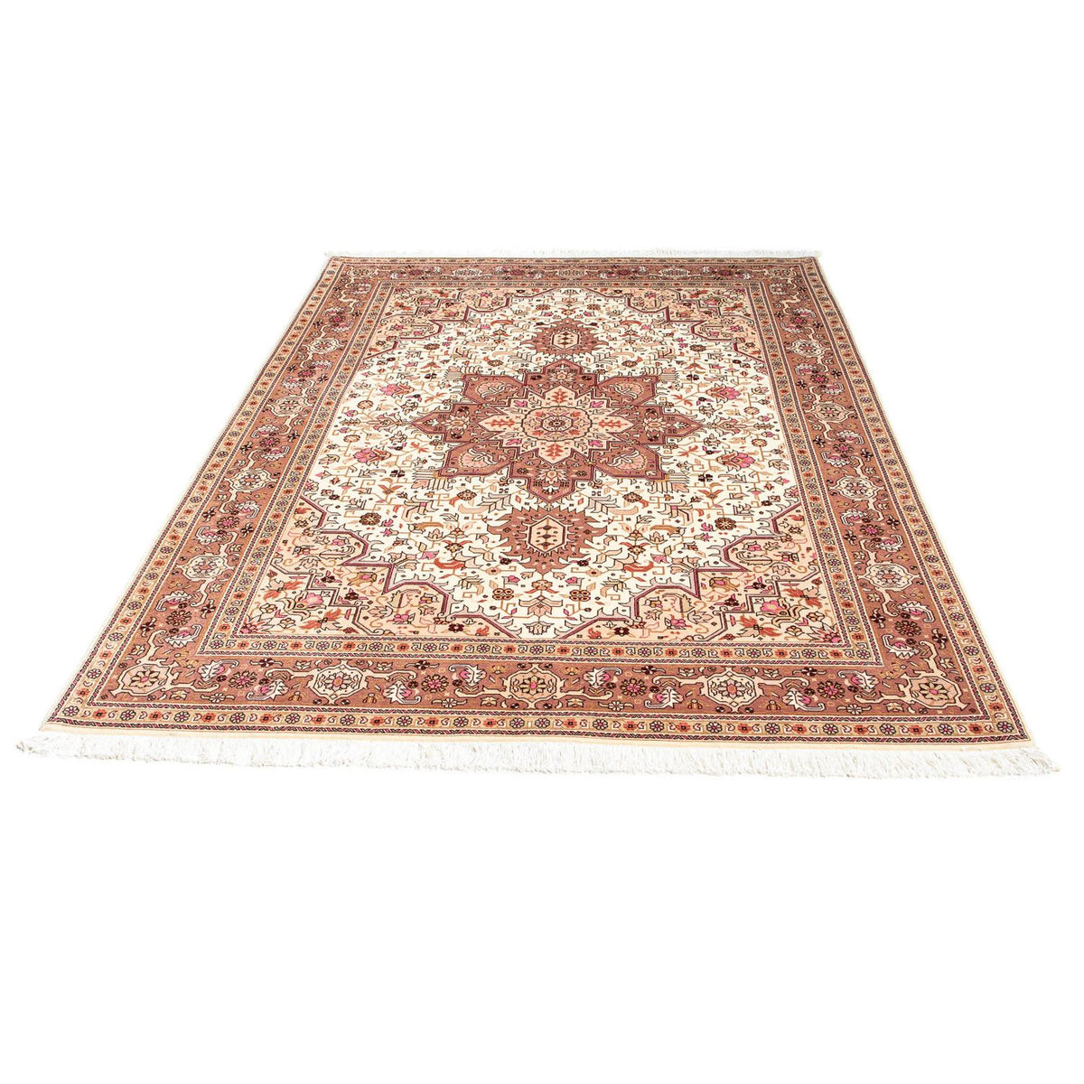 Tappeto Persero - Tabriz - Reale - 207 x 149 cm - beige