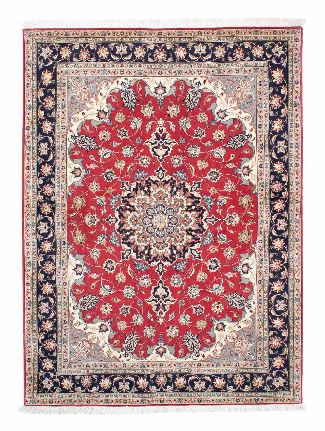 Tappeto Persero - Tabriz - 207 x 150 cm - rosso