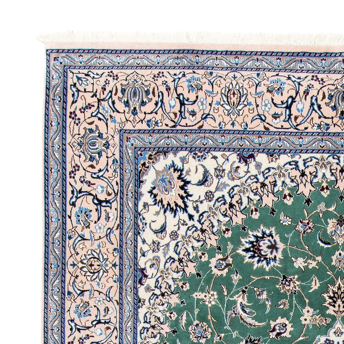 Tappeto Persero - Nain - Reale - 293 x 198 cm - verde