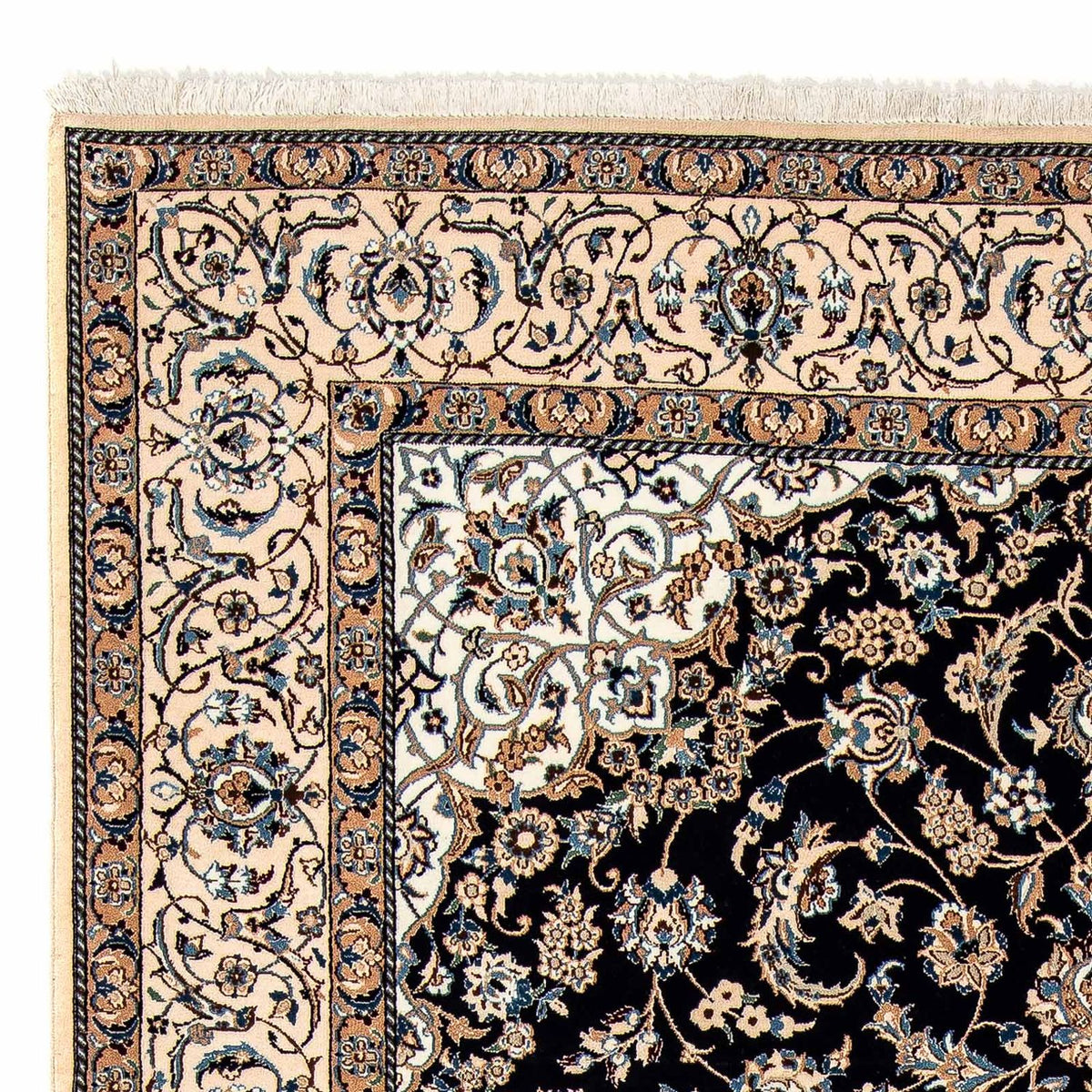Tappeto Persero - Nain - Reale - 316 x 208 cm - blu scuro