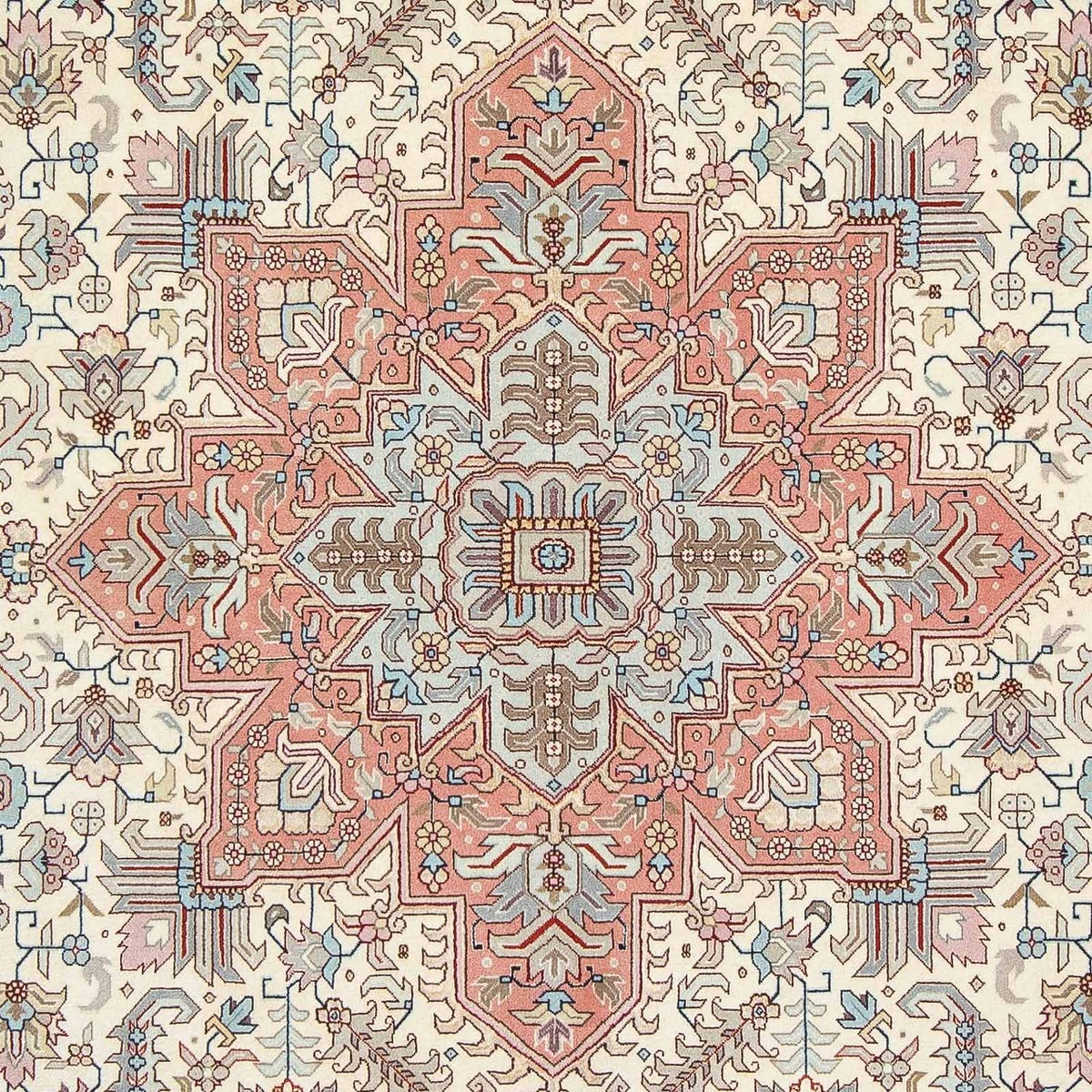 Tappeto Persero - Tabriz - Reale - 310 x 204 cm - beige