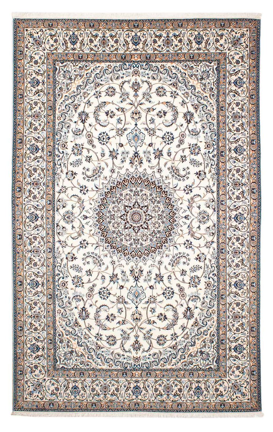 Tappeto Persero - Nain - Premio - 248 x 156 cm - beige