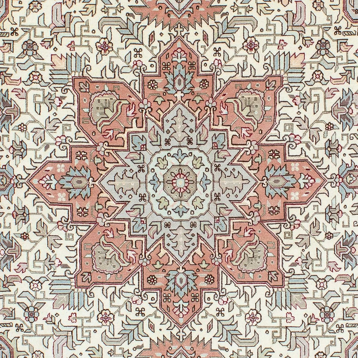 Tappeto Persero - Tabriz - Reale - 218 x 152 cm - beige