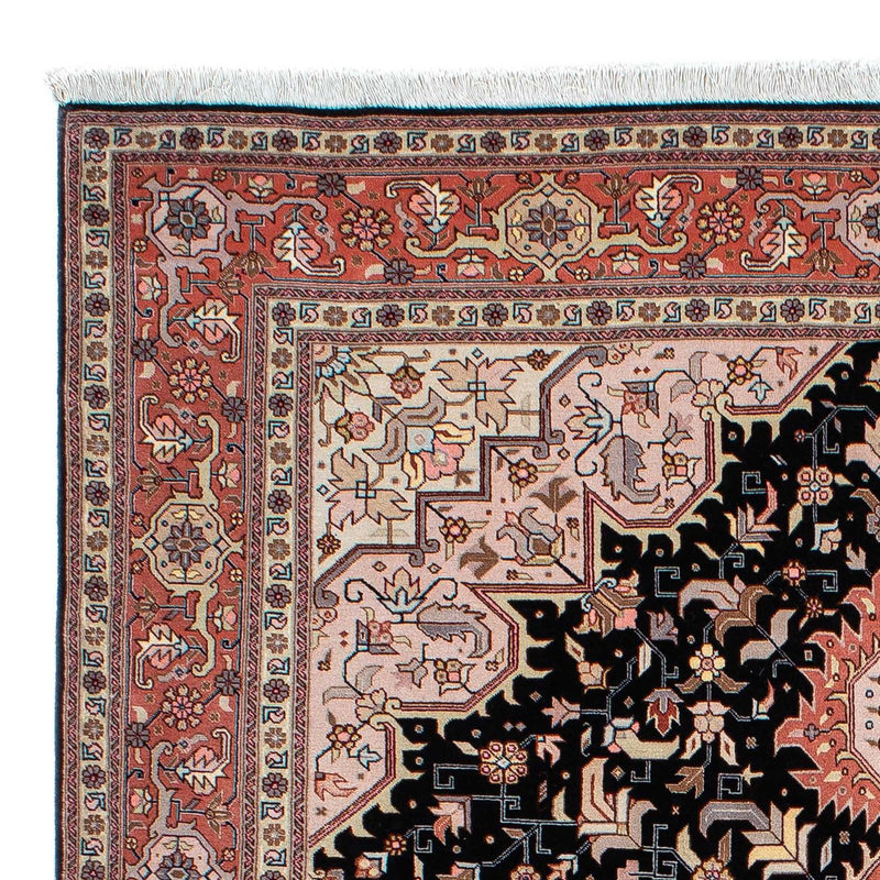 Tappeto Persero - Tabriz - Reale - 214 x 151 cm - blu scuro