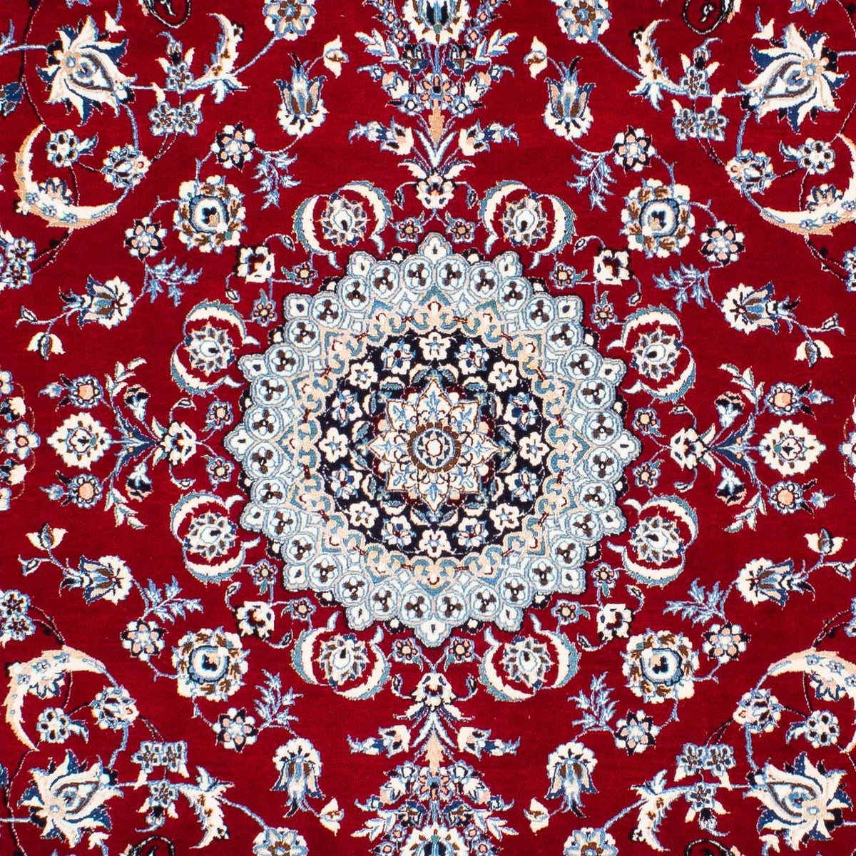 Tappeto Persero - Nain - Premio - 236 x 153 cm - rosso scuro