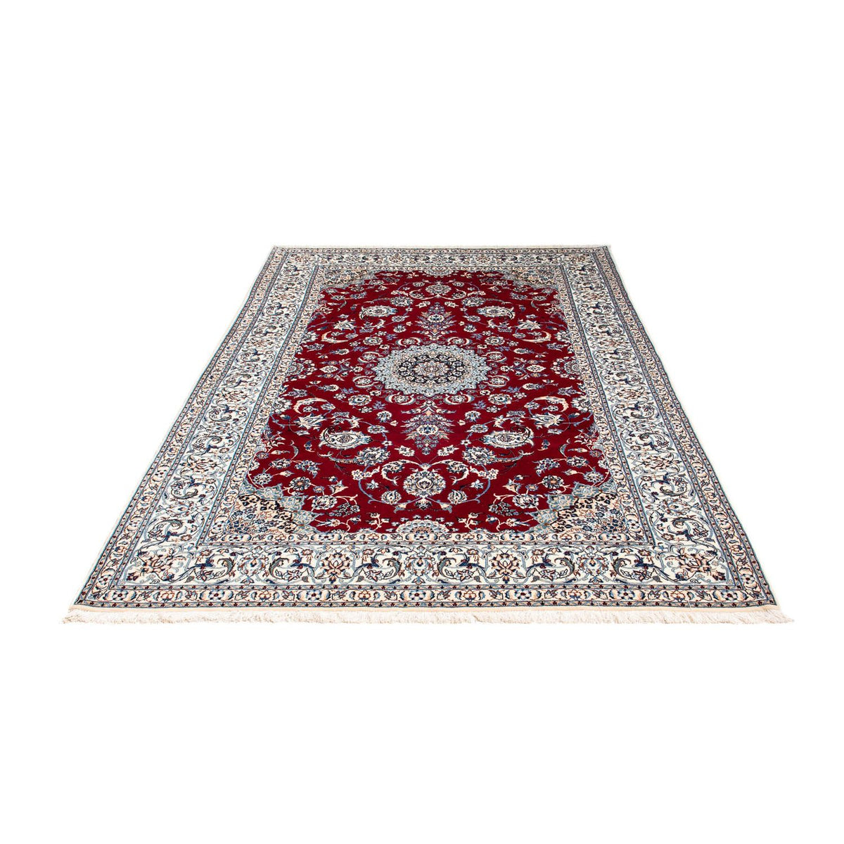 Tappeto Persero - Nain - Premio - 236 x 153 cm - rosso scuro