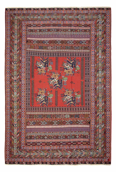 Afshar Sirjan Tappeto 194x294cm - Tappeto persiano