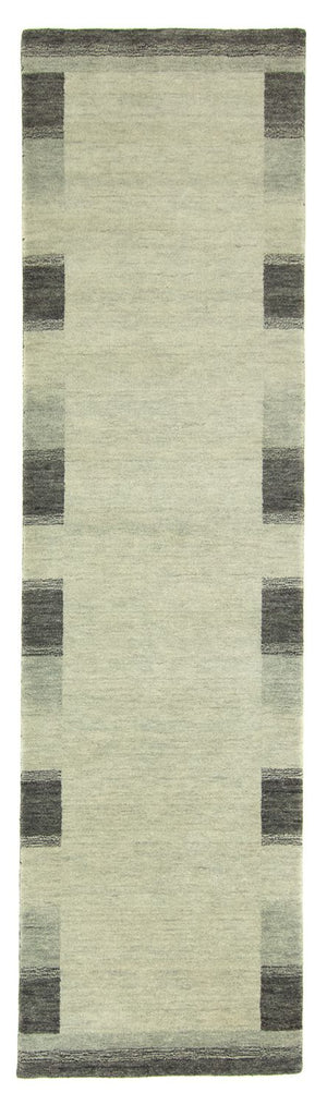 Tappeto corsia Tappeto Gabbeh - Indus - 200 x 80 cm - argento