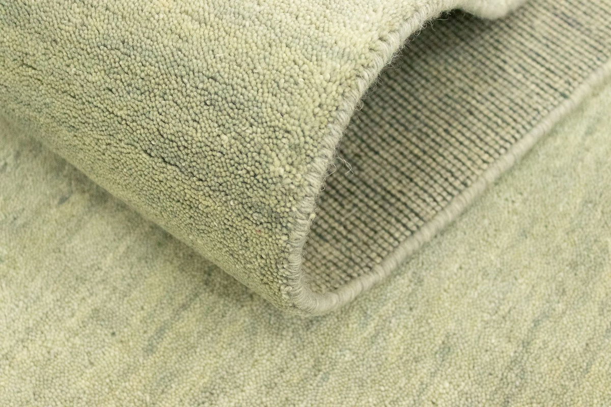 Tappeto corsia Tappeto Gabbeh - Indus - 350 x 80 cm - argento