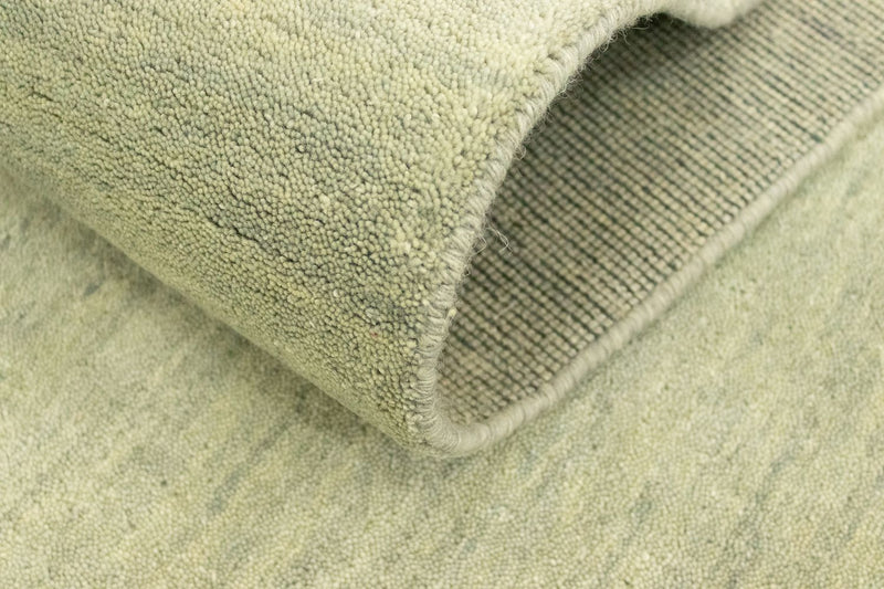 Tappeto corsia Tappeto Gabbeh - Indus - 350 x 80 cm - argento