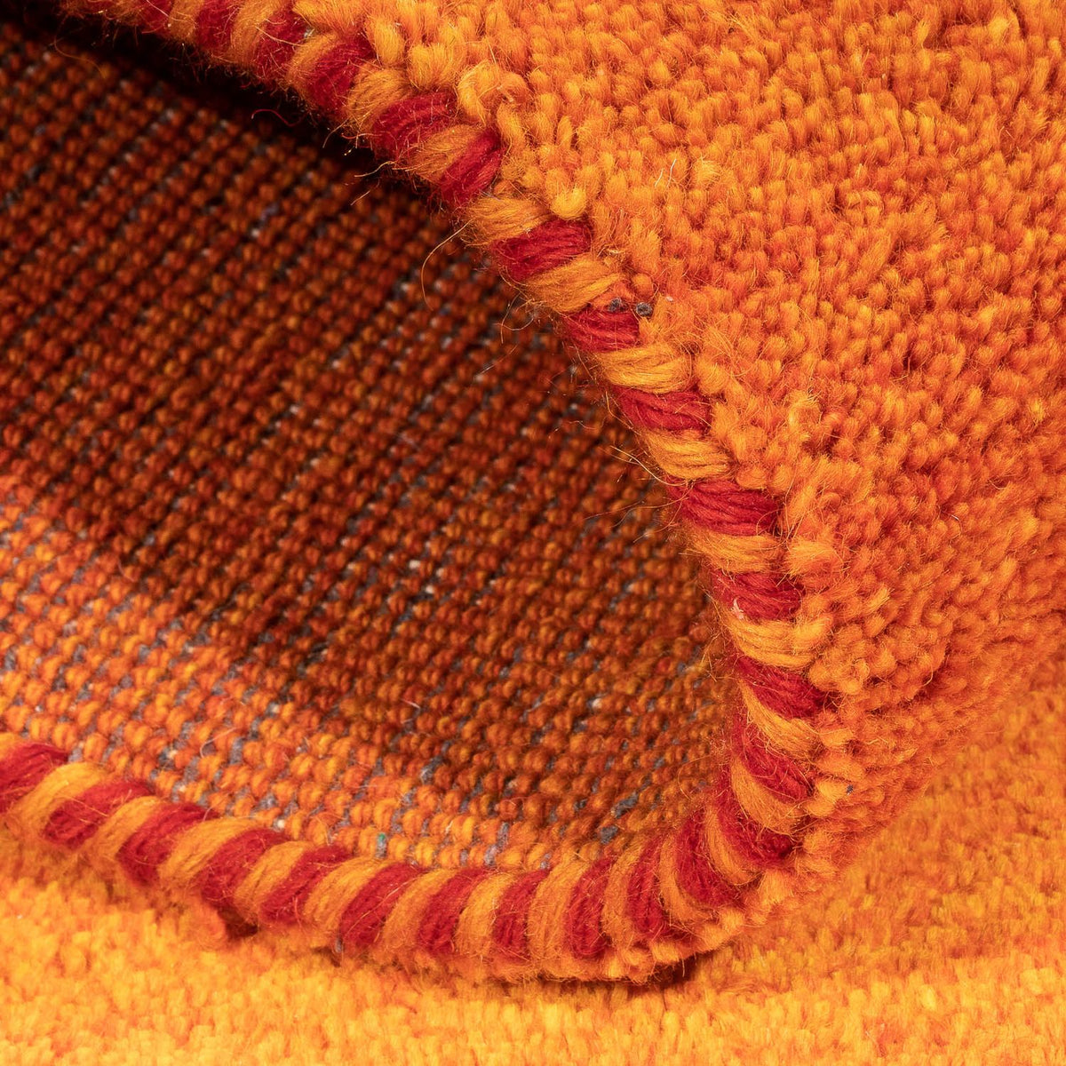 Tappeto Gabbeh - Indus - 180 x 120 cm - arancione