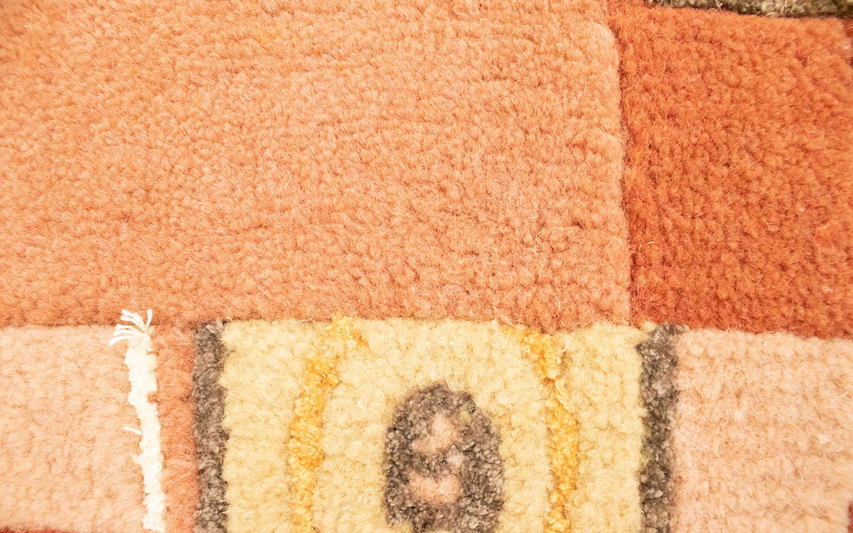 Tappeto Nepal - 60 x 40 cm - rosa