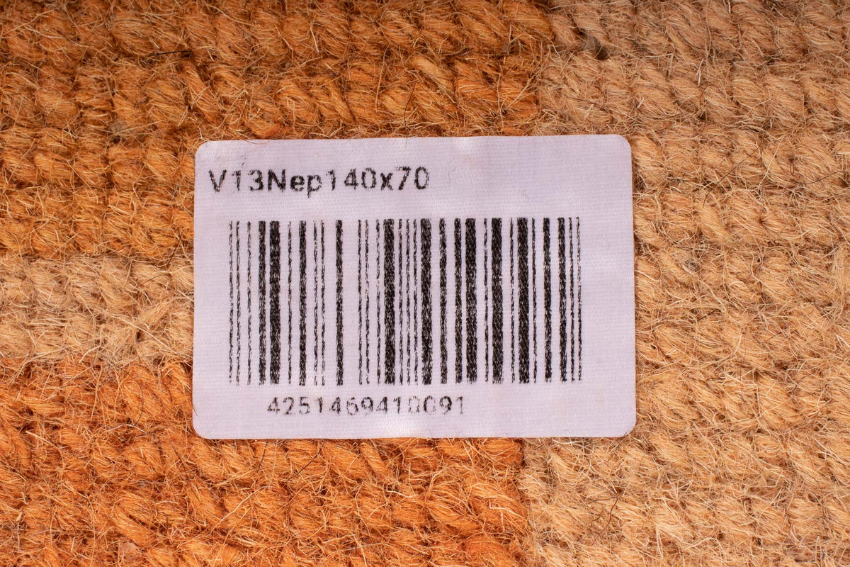 Tappeto Nepal - 140 x 70 cm - arancione