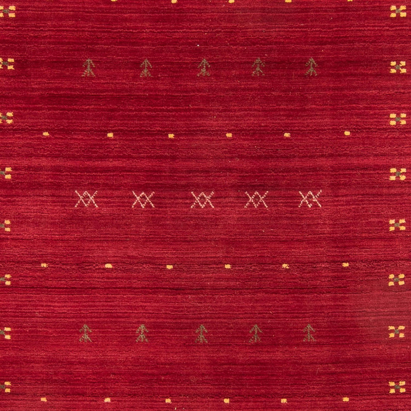 Tappeto Gabbeh - Loribaft Softy - 240 x 170 cm - rosso scuro