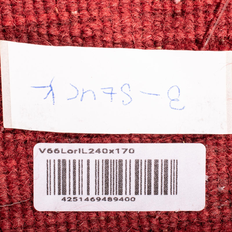 Tappeto Gabbeh - Loribaft Softy - 240 x 170 cm - rosso scuro