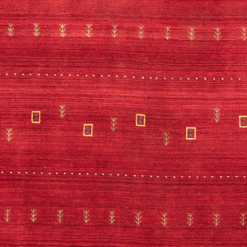 Tappeto Gabbeh - Loribaft Softy - 240 x 170 cm - rosso scuro