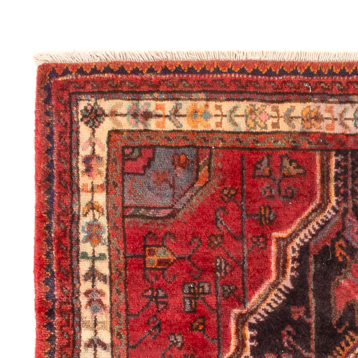 Tappeto corsia Tappeto Persero - Nomade - 197 x 77 cm - rosso scuro