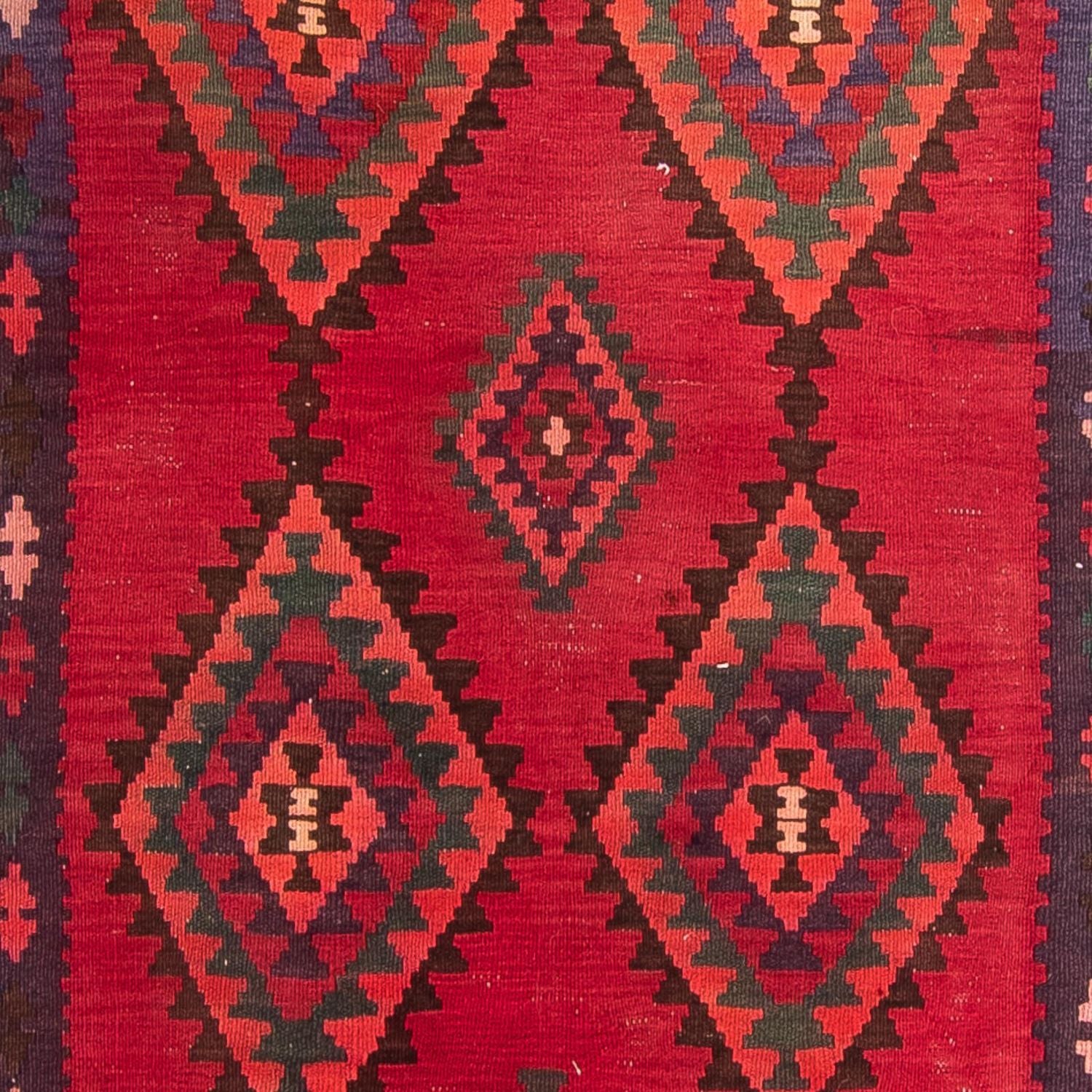 Tappeto corsia Tappeto Kelim - Vecchio - 325 x 118 cm - multicolore