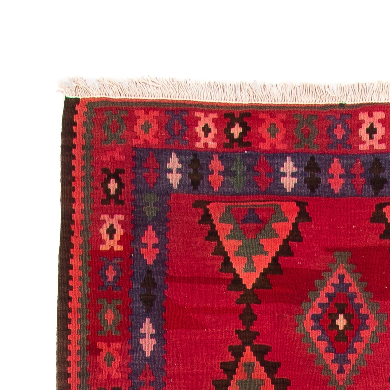 Tappeto corsia Tappeto Kelim - Vecchio - 325 x 118 cm - multicolore