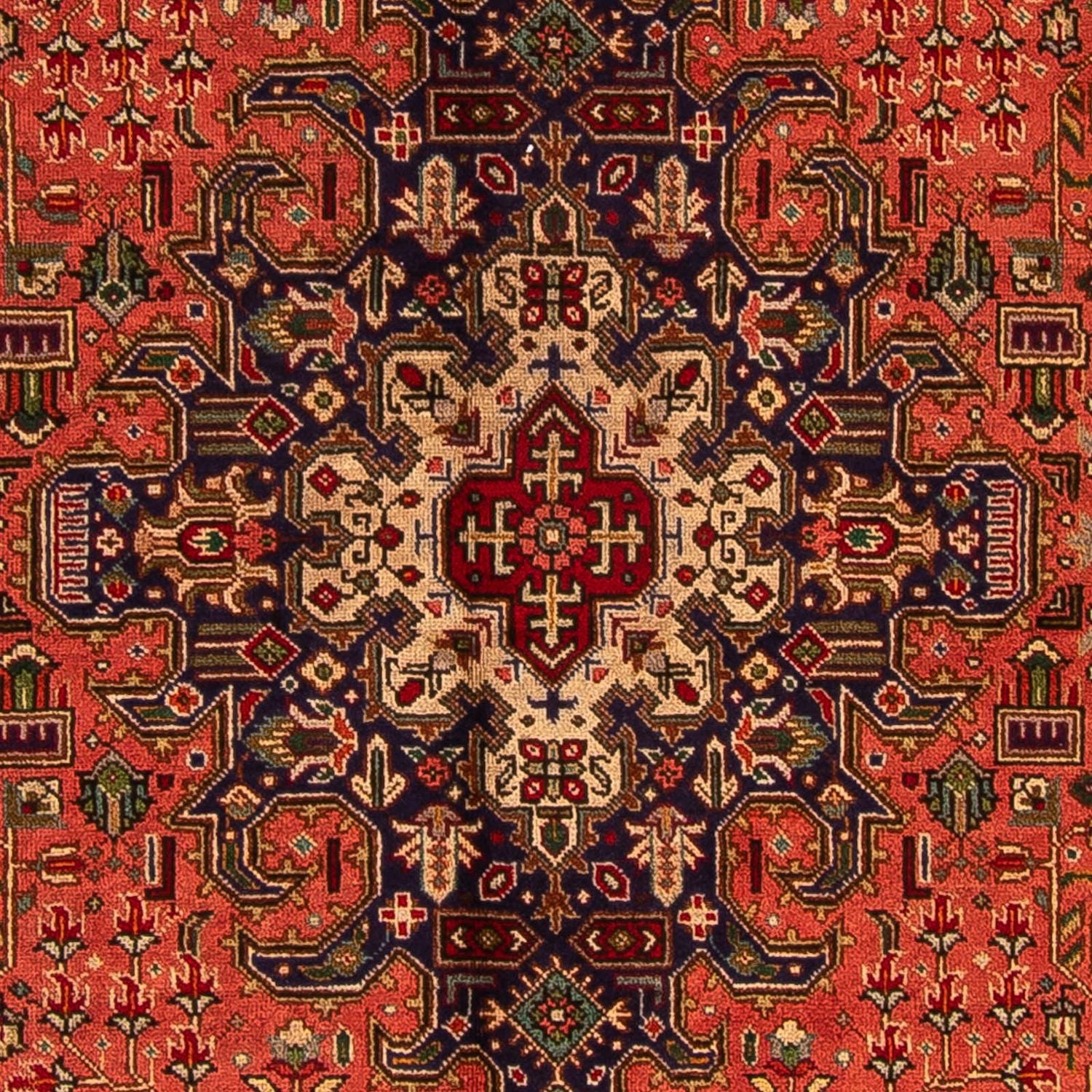 Tappeto Persero - Tabriz - 295 x 195 cm - rosso chiaro