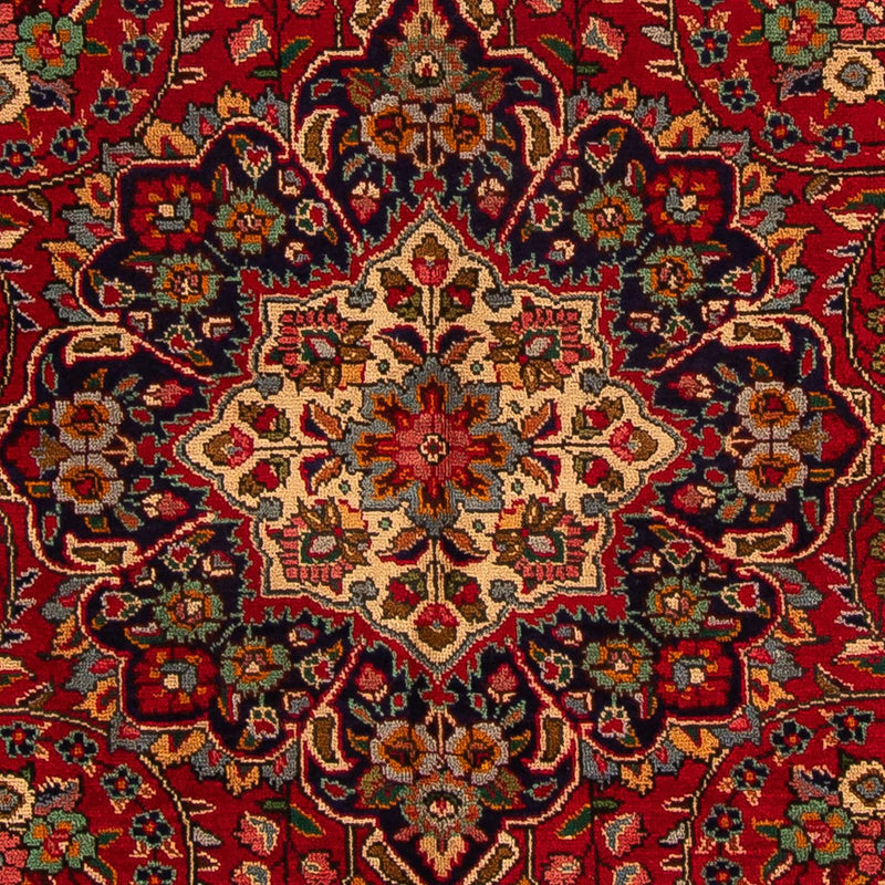 Tappeto Persero - Tabriz - 314 x 203 cm - rosso scuro