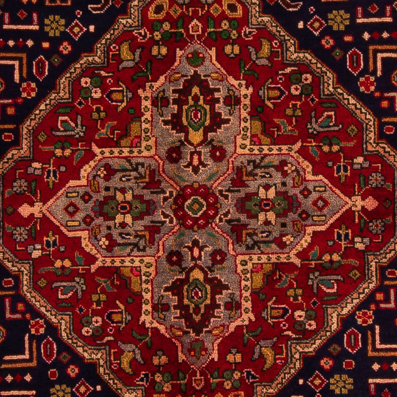 Tappeto Persero - Tabriz - 297 x 197 cm - blu scuro