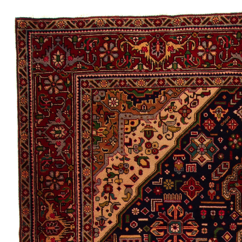Tappeto Persero - Tabriz - 297 x 197 cm - blu scuro