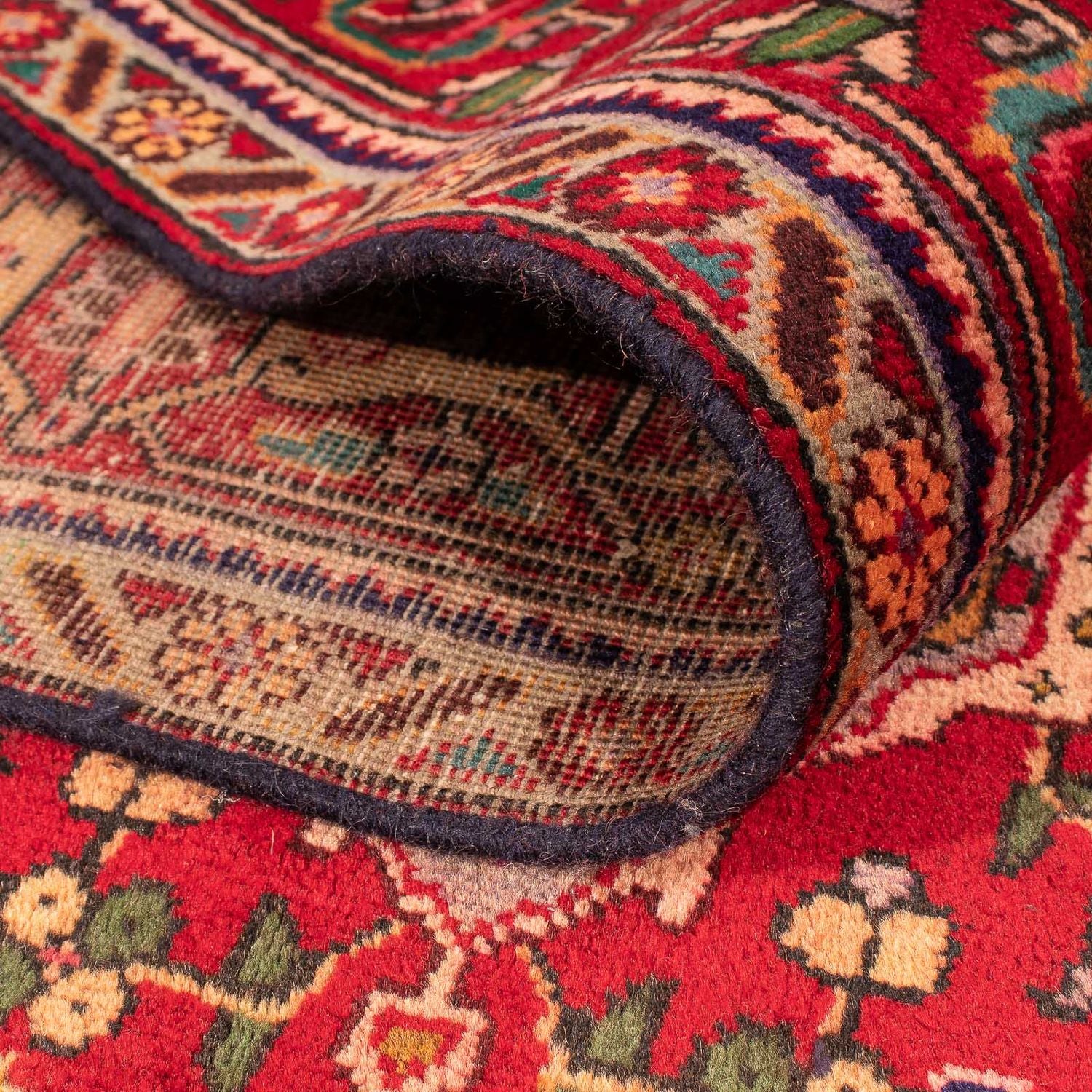 Tappeto Persero - Tabriz - 297 x 197 cm - blu scuro
